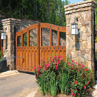 Wooden Driveway Gates